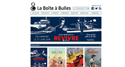 Desktop Screenshot of la-boite-a-bulles.com